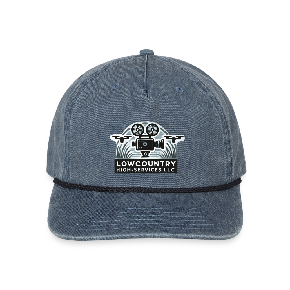 LCHS' #1 - Vintage Washed Rope Cap - washed navy