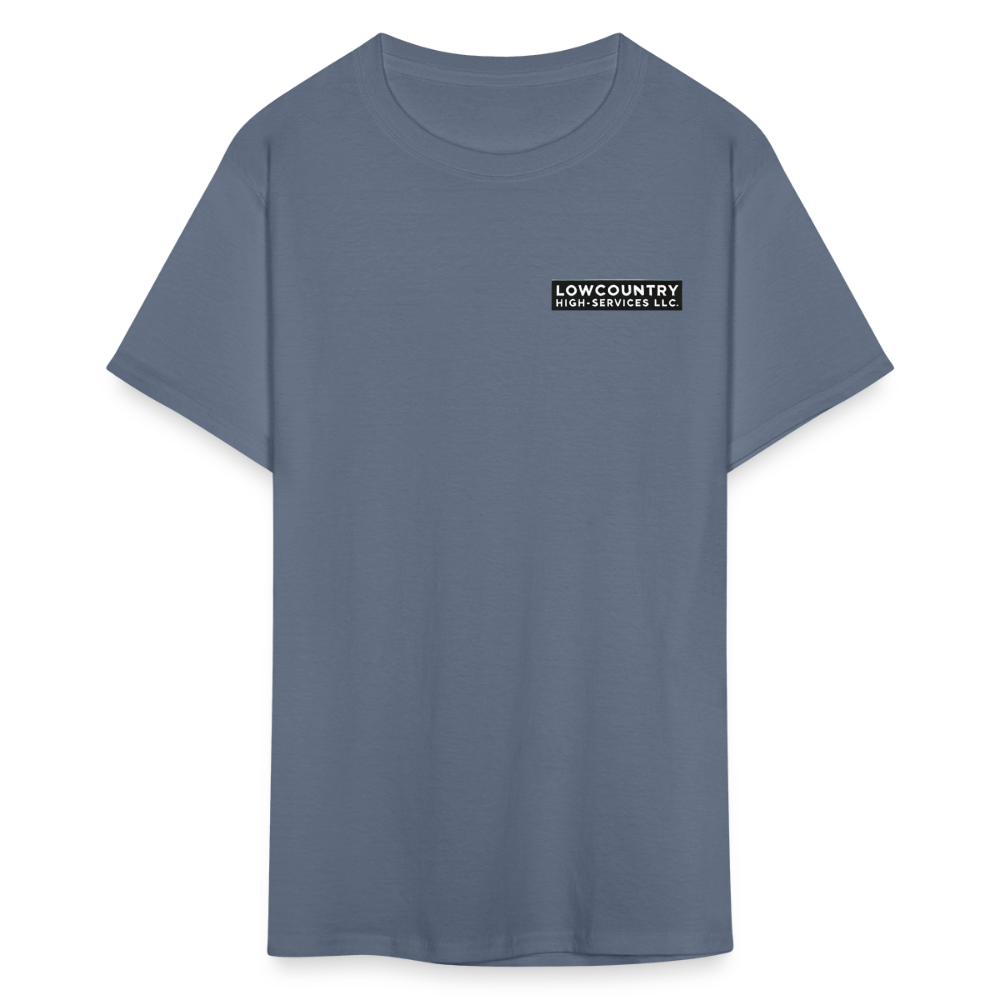 Lowcountry High-Services LLC - Bridge Graphic - Unisex Classic T-Shirt - denim