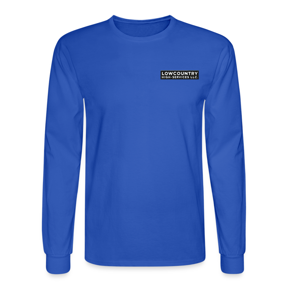 Men's Long Sleeve T-Shirt #2 - Lowcountry High-Services LLC - royal blue