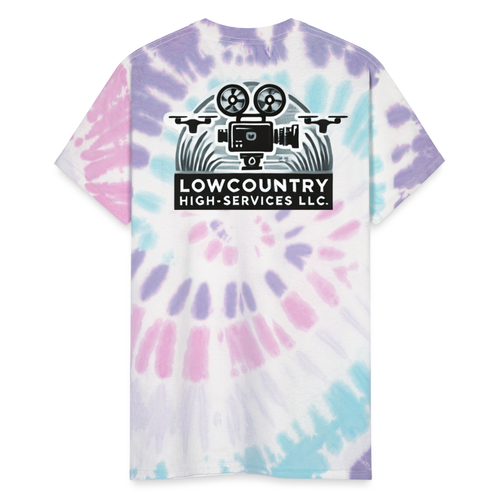 Lowcountry High-Services - Tie-Dye T-Shirt - Pastel Spiral