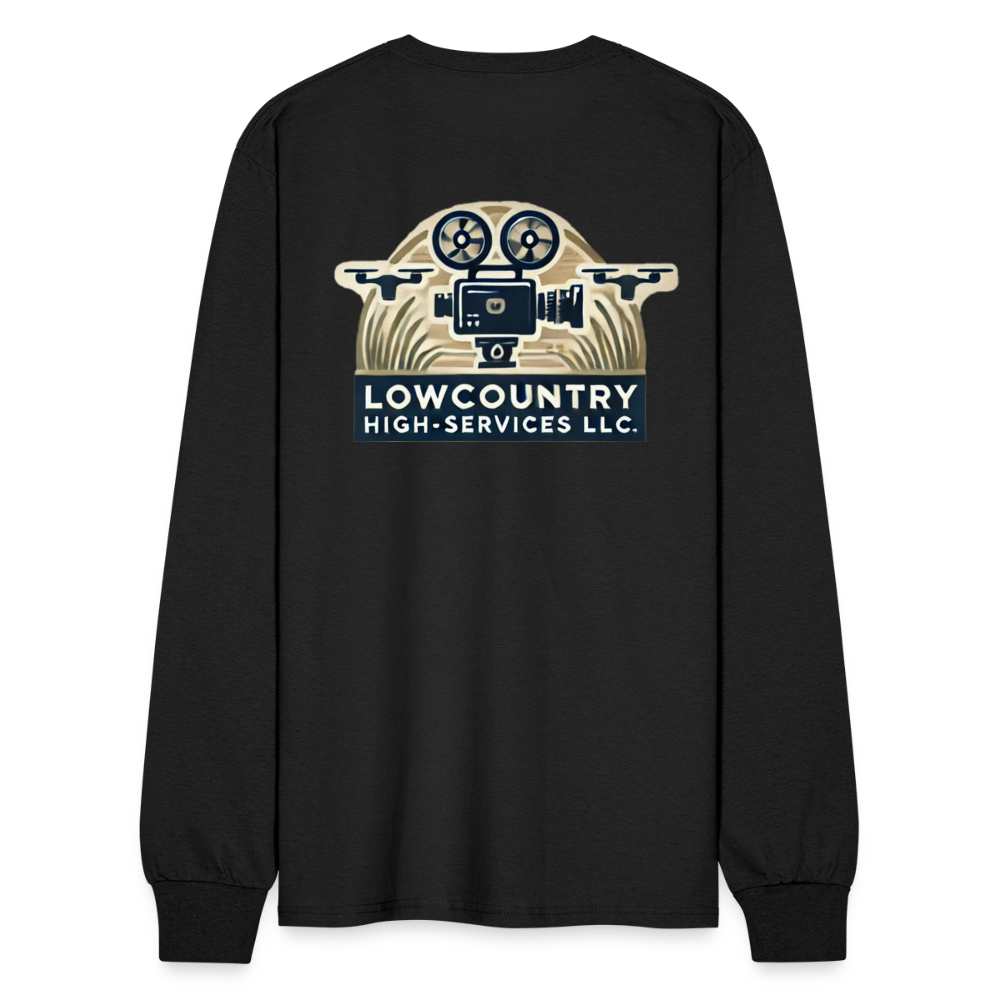 Men's Long Sleeve T-Shirt #2 - Lowcountry High-Services LLC - black