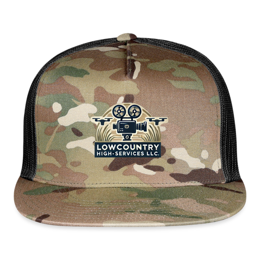 LCHS Trucker Cap 2 - MultiCam\black