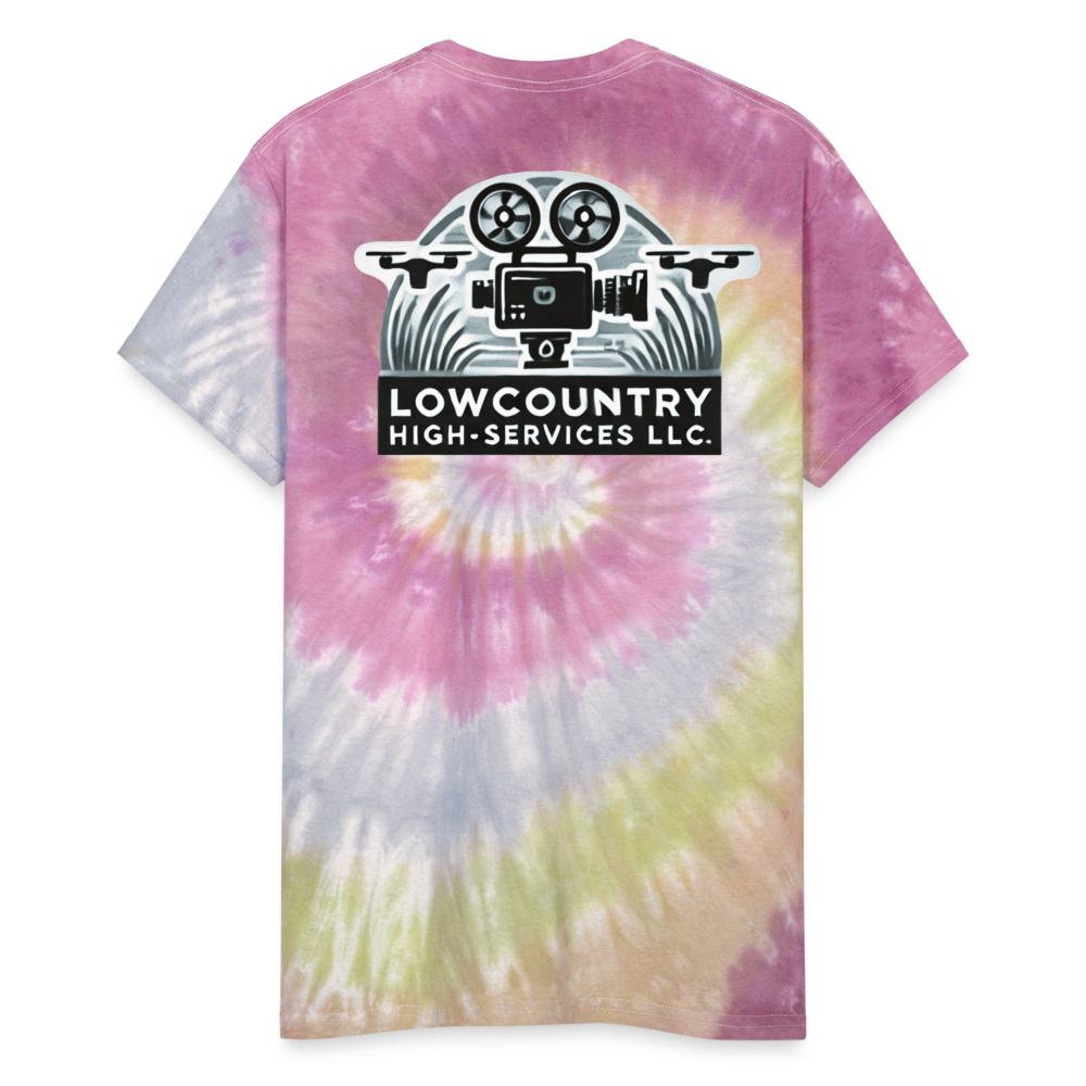 Lowcountry High-Services - Tie-Dye T-Shirt - Desert Rose