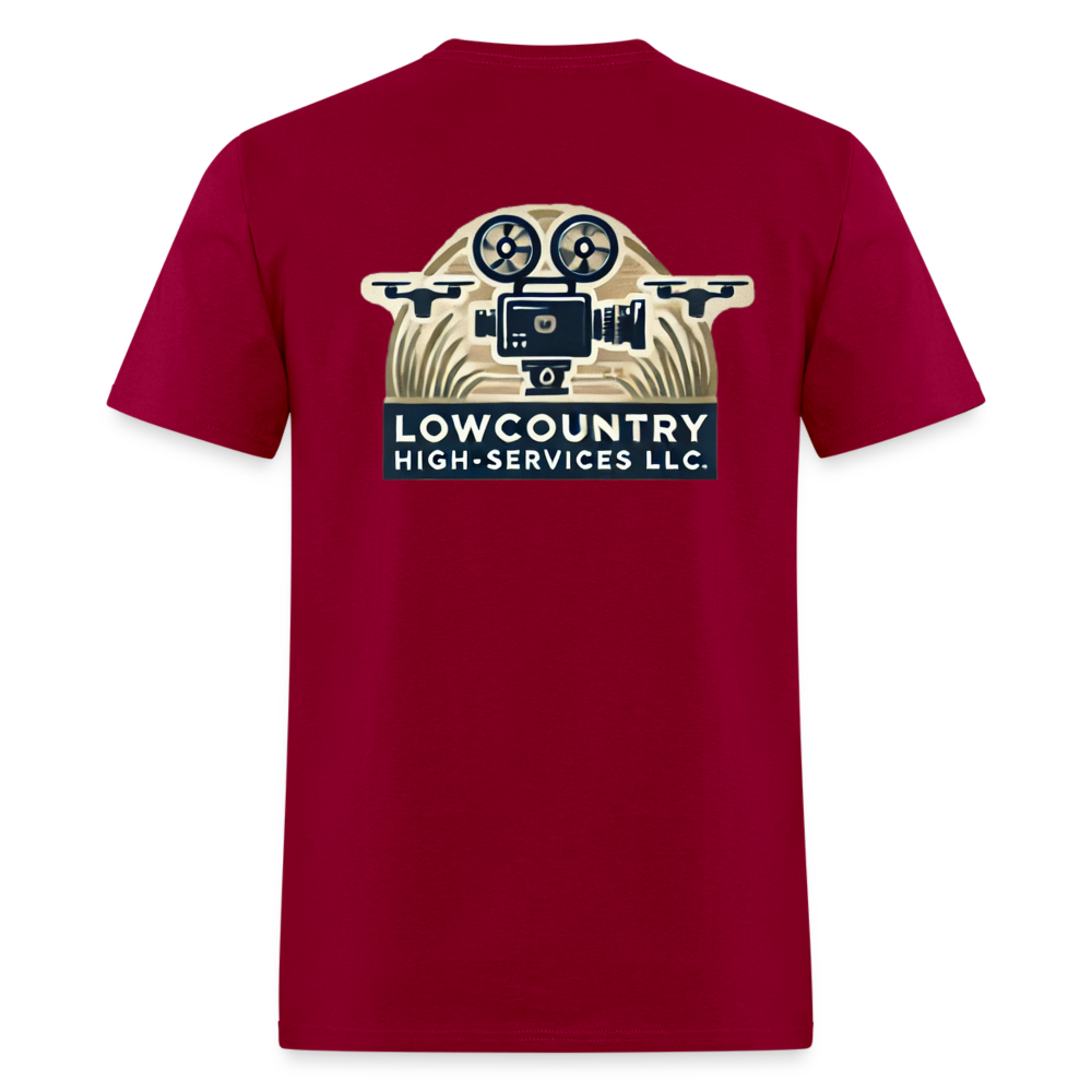 Lowcountry High-Services LLC - Unisex Classic T-Shirt - dark red