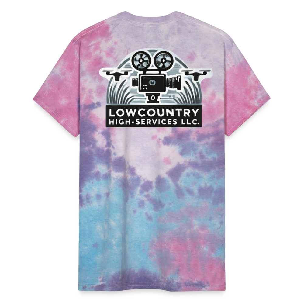 Lowcountry High-Services - Tie-Dye T-Shirt - cotton candy