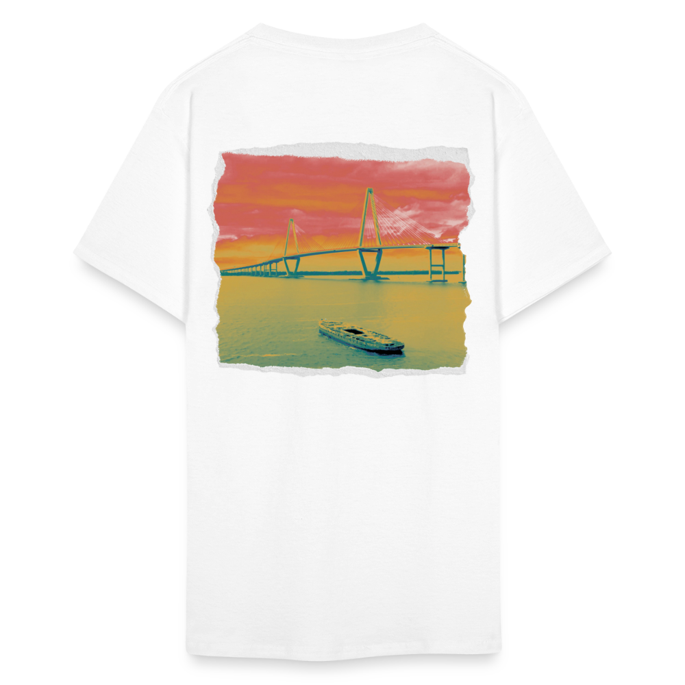 Lowcountry High-Services LLC - Bridge Graphic - Unisex Classic T-Shirt - white