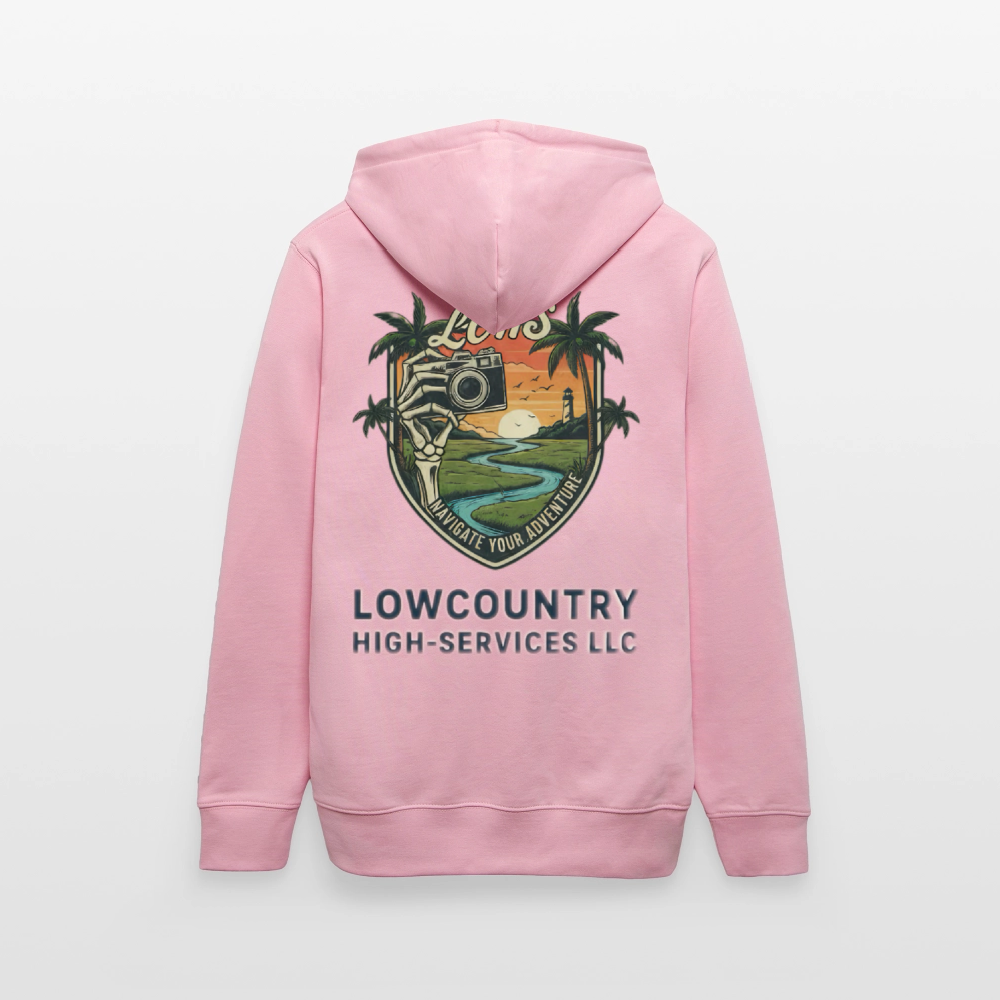 LCHS Organic Hoodie - pale pink