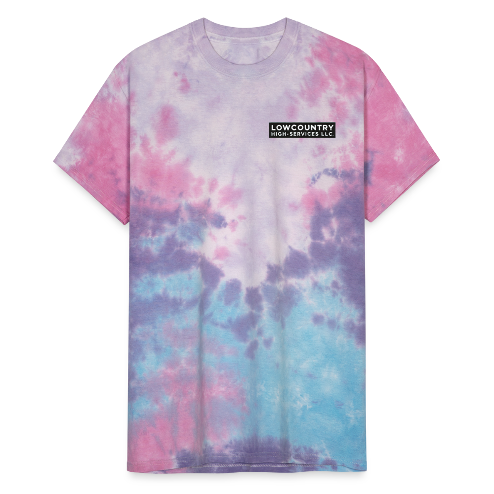 Lowcountry High-Services - Tie-Dye T-Shirt - cotton candy