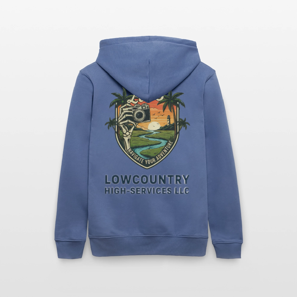 LCHS Organic Hoodie - bright blue