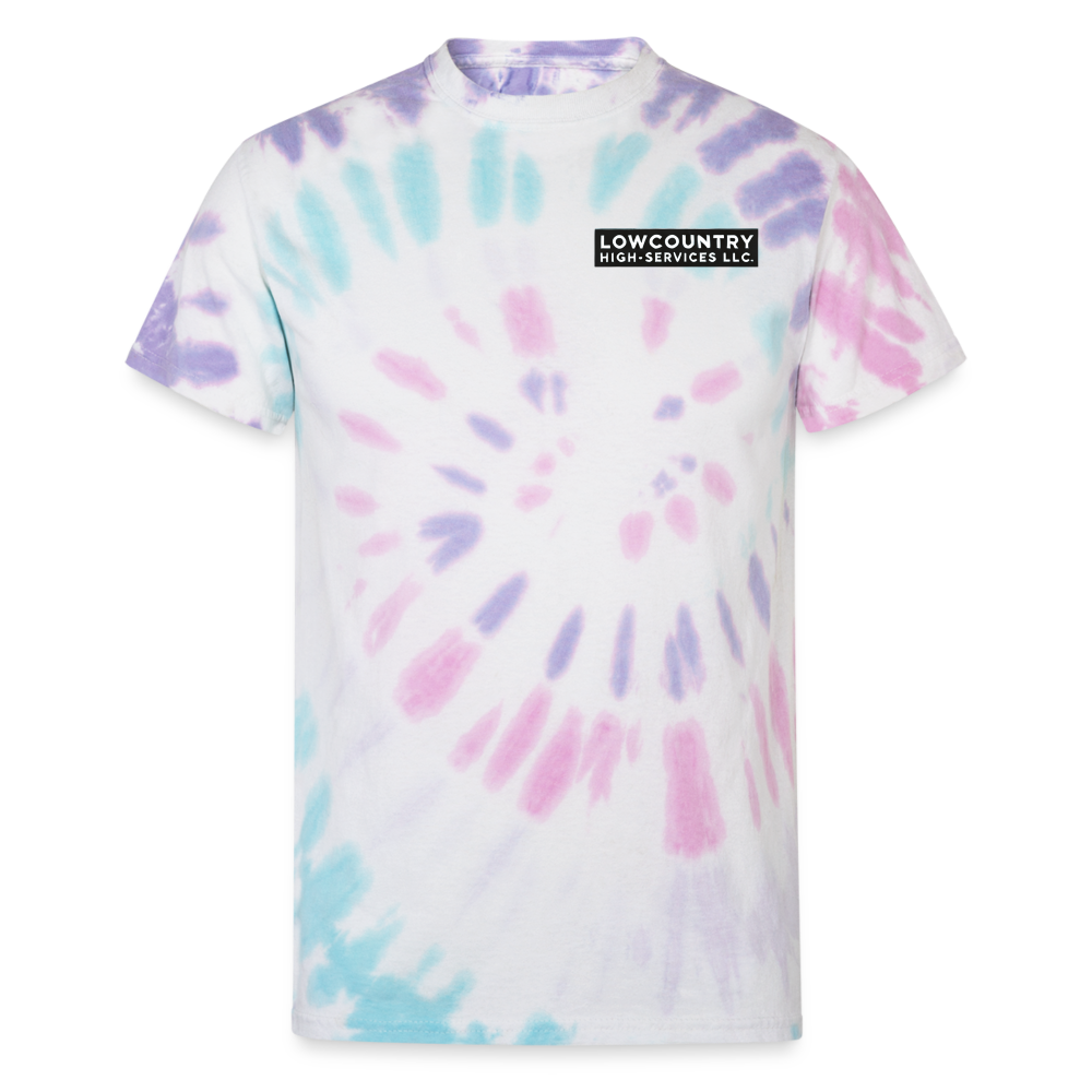 Lowcountry High-Services - Tie-Dye T-Shirt - Pastel Spiral