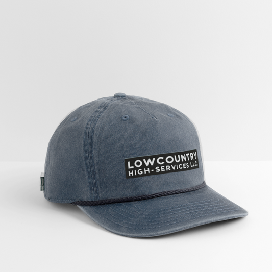 LCHS' #2 - Vintage Washed Rope Cap - washed navy