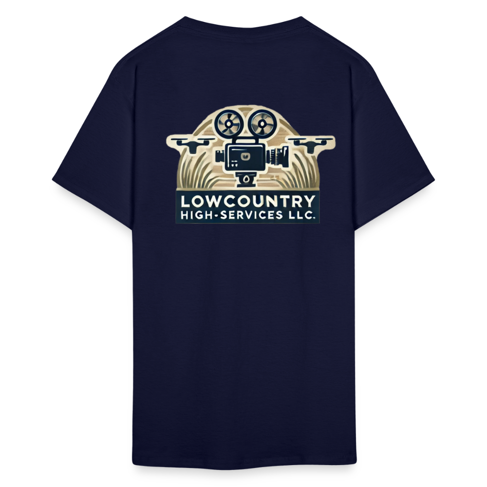 Lowcountry High-Services LLC - Unisex Classic T-Shirt - navy