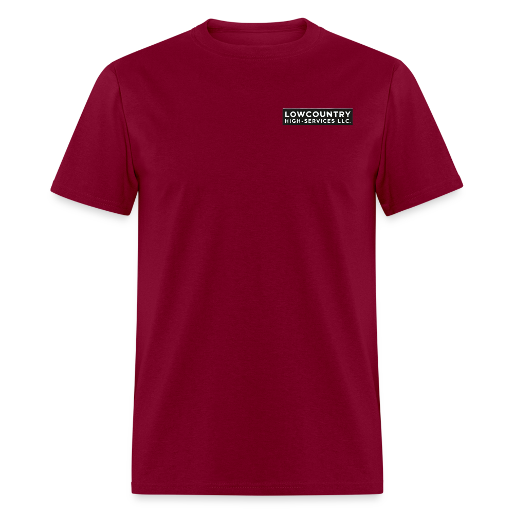 Lowcountry High-Services LLC - Unisex Classic T-Shirt - burgundy