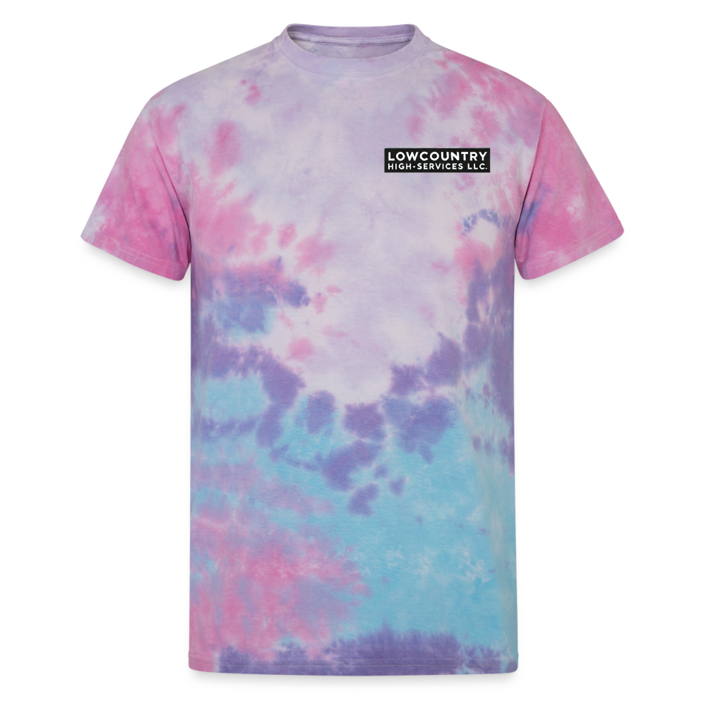 Lowcountry High-Services - Tie-Dye T-Shirt - cotton candy
