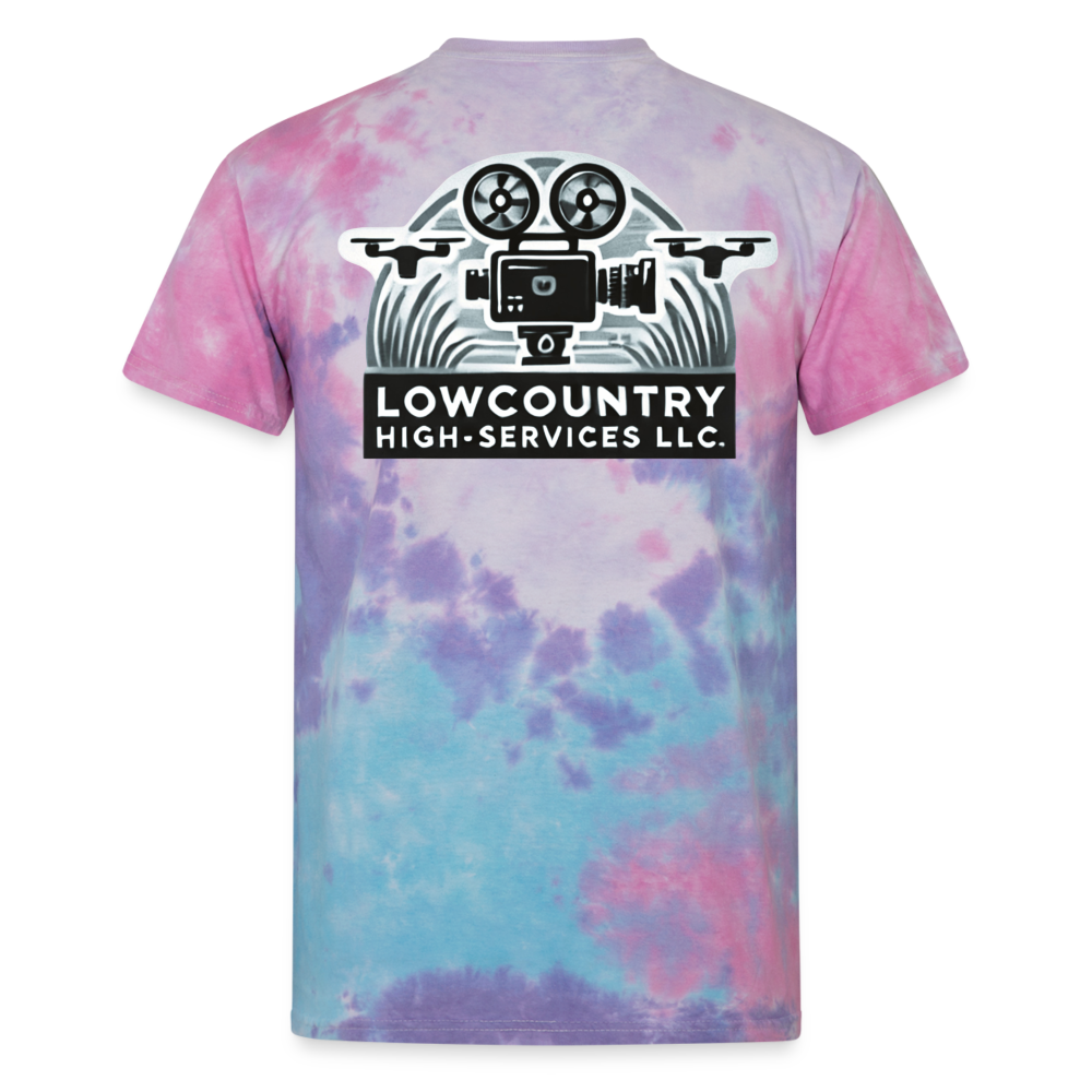 Lowcountry High-Services - Tie-Dye T-Shirt - cotton candy